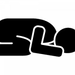 Musulman en train de prier (prosternation)