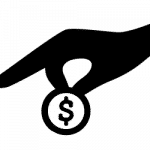 Musulman qui donne une aumône